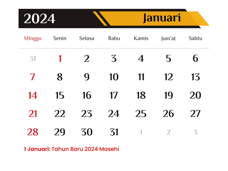 template kalender 2024